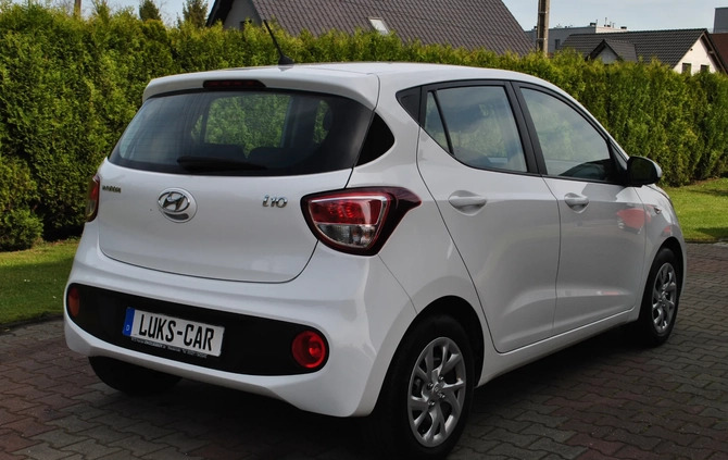 Hyundai i10 cena 37999 przebieg: 83000, rok produkcji 2017 z Mszana Dolna małe 704